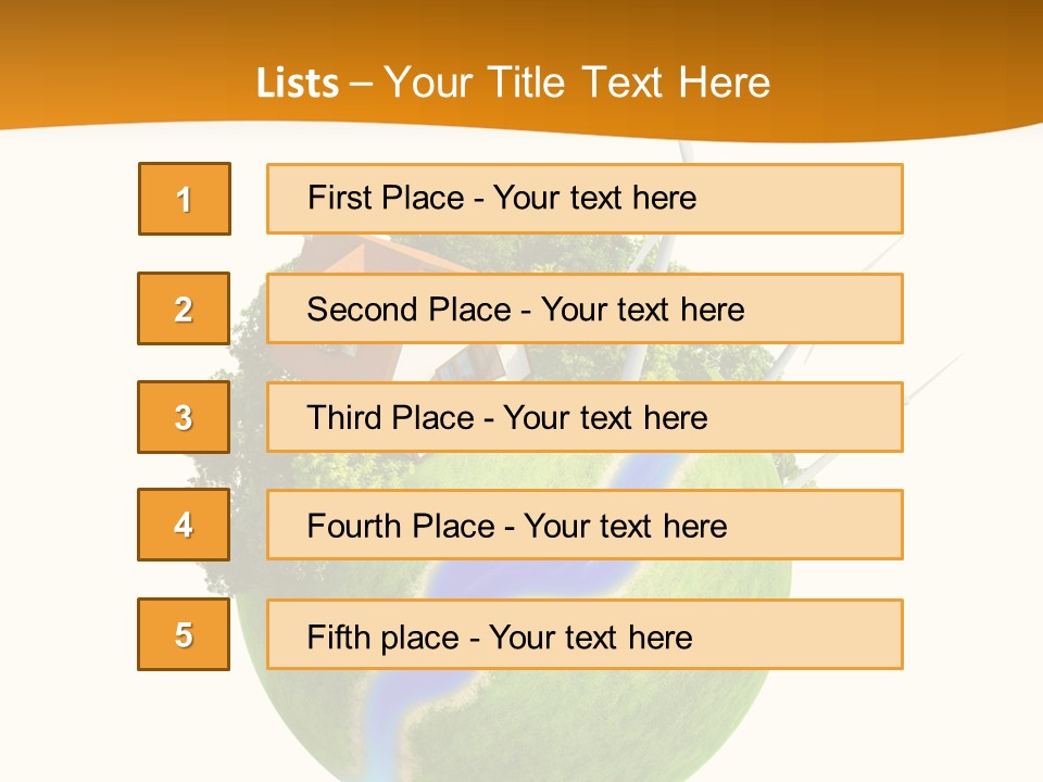 Sole Lawn Fine PowerPoint Template