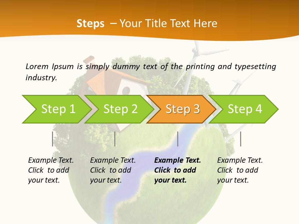 Sole Lawn Fine PowerPoint Template