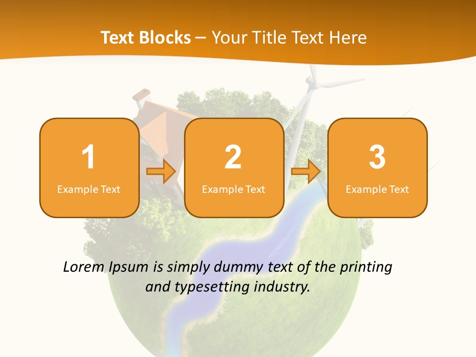 Sole Lawn Fine PowerPoint Template