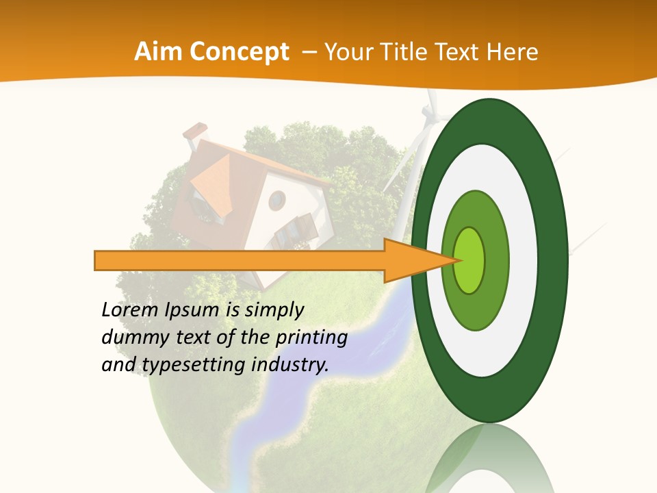 Sole Lawn Fine PowerPoint Template