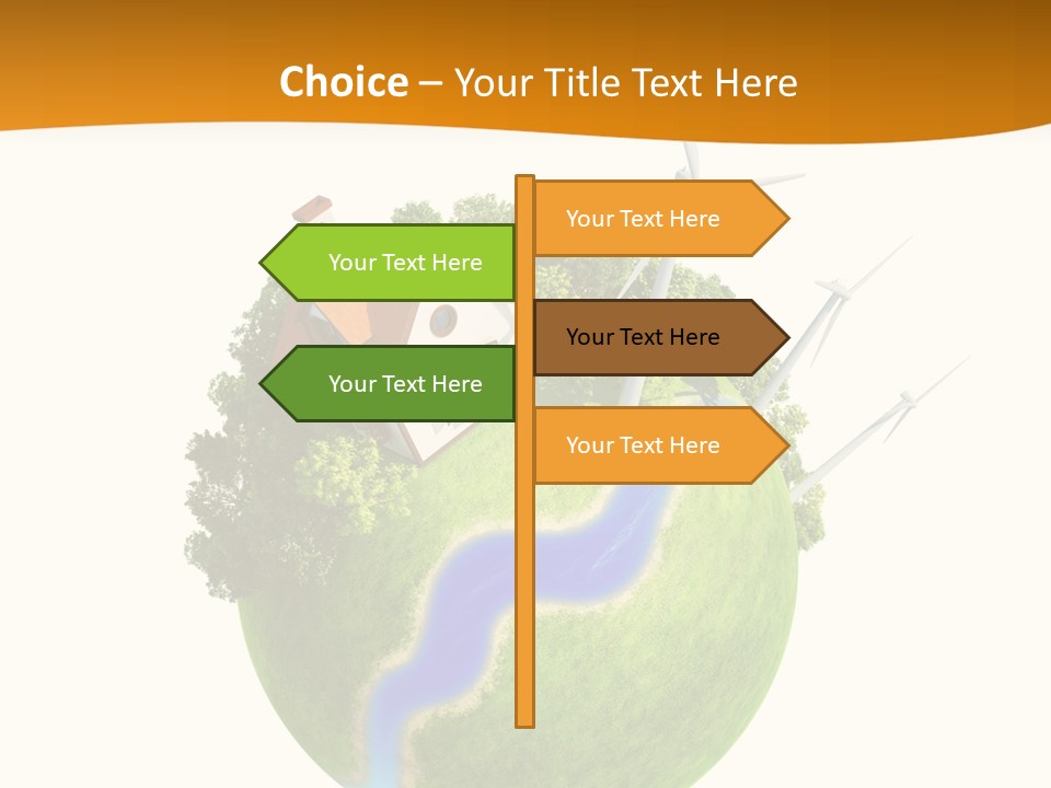 Sole Lawn Fine PowerPoint Template