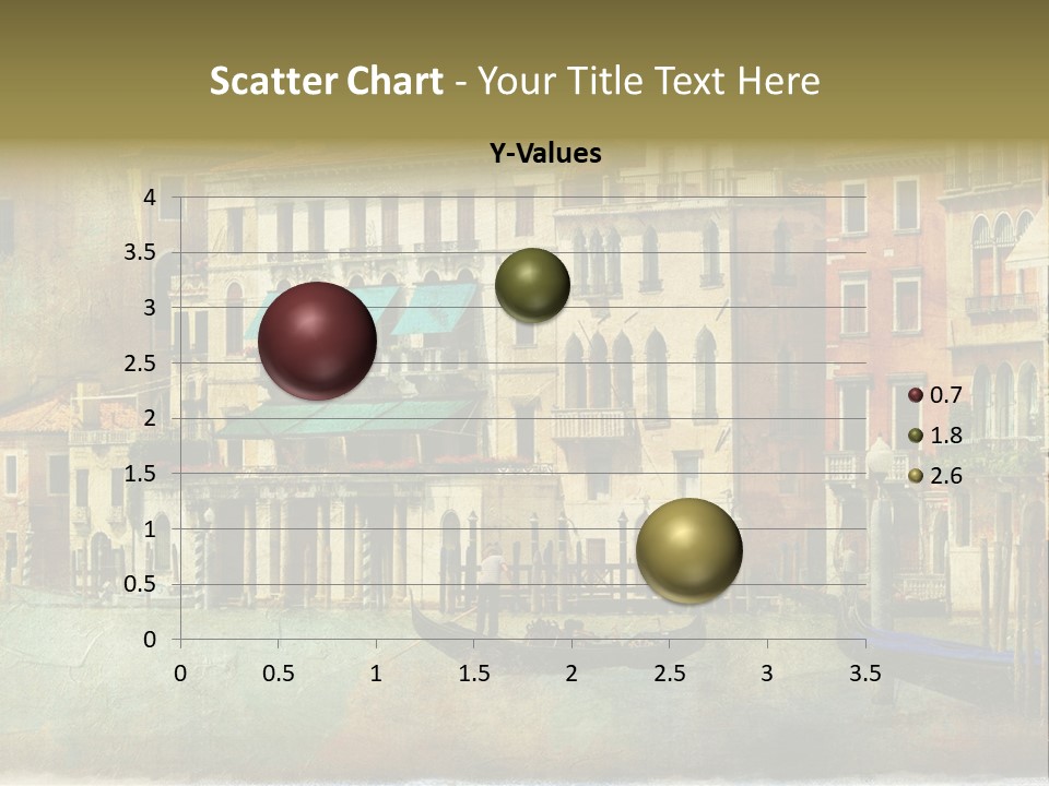 Building Cityscape View PowerPoint Template