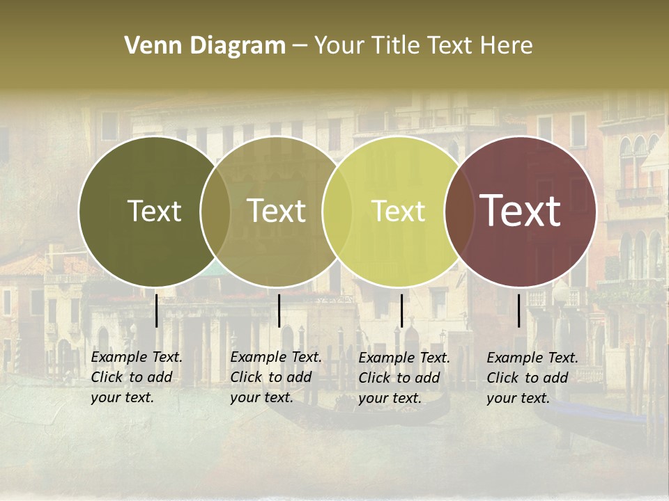 Building Cityscape View PowerPoint Template