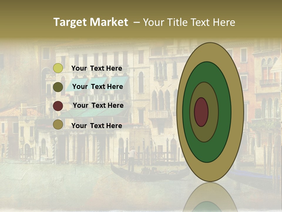 Building Cityscape View PowerPoint Template