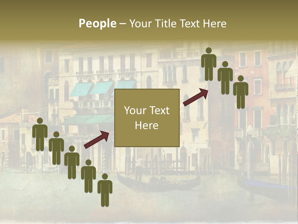 Building Cityscape View PowerPoint Template
