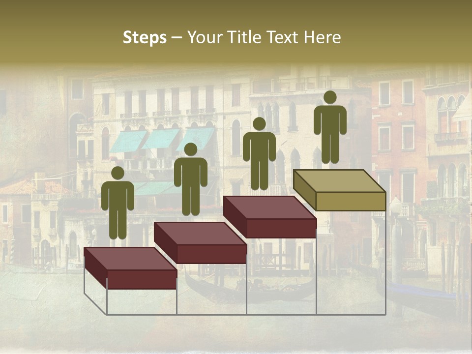 Building Cityscape View PowerPoint Template