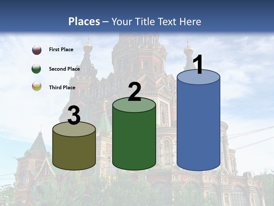 Petersburg Temple Heritage PowerPoint Template