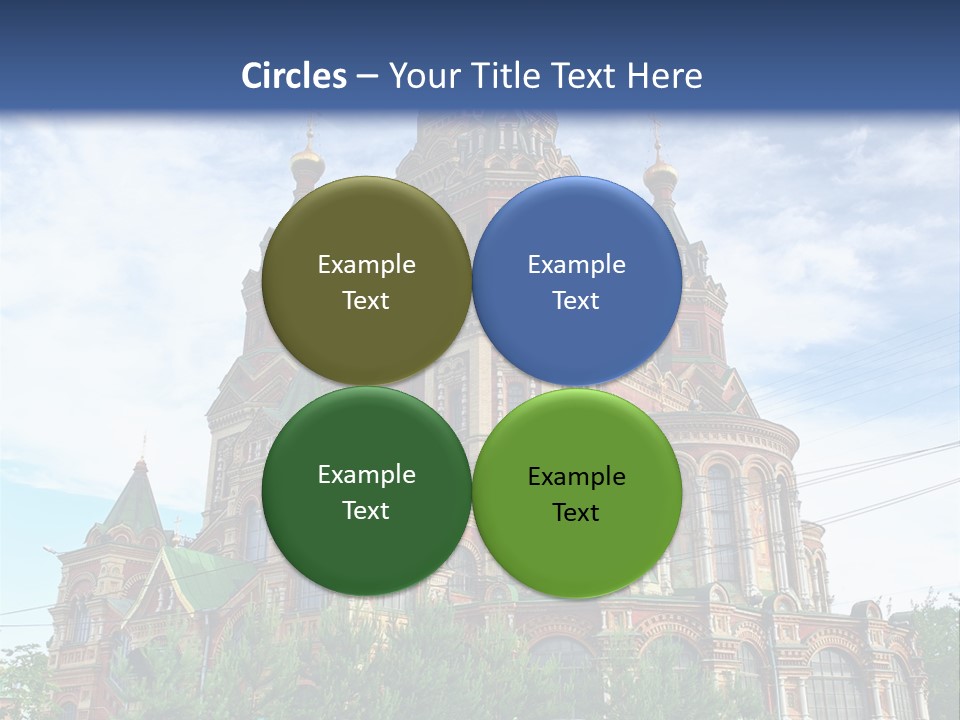 Petersburg Temple Heritage PowerPoint Template