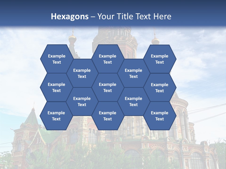 Petersburg Temple Heritage PowerPoint Template