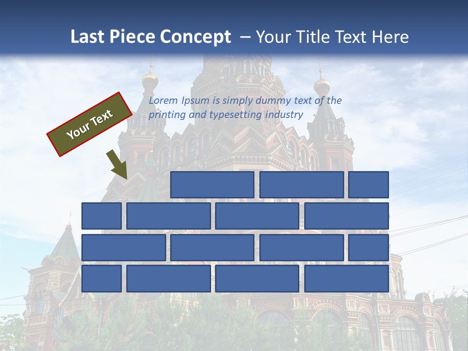 Petersburg Temple Heritage PowerPoint Template