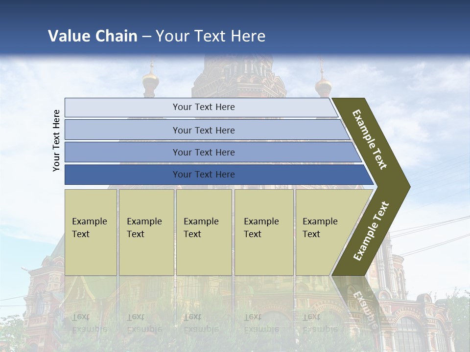 Petersburg Temple Heritage PowerPoint Template