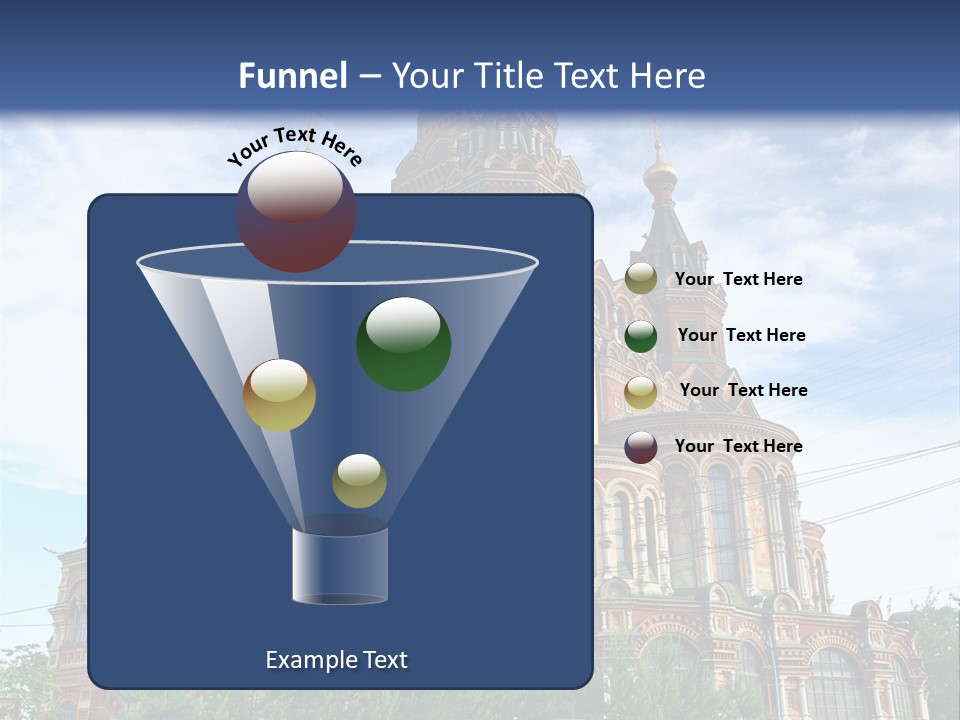 Petersburg Temple Heritage PowerPoint Template