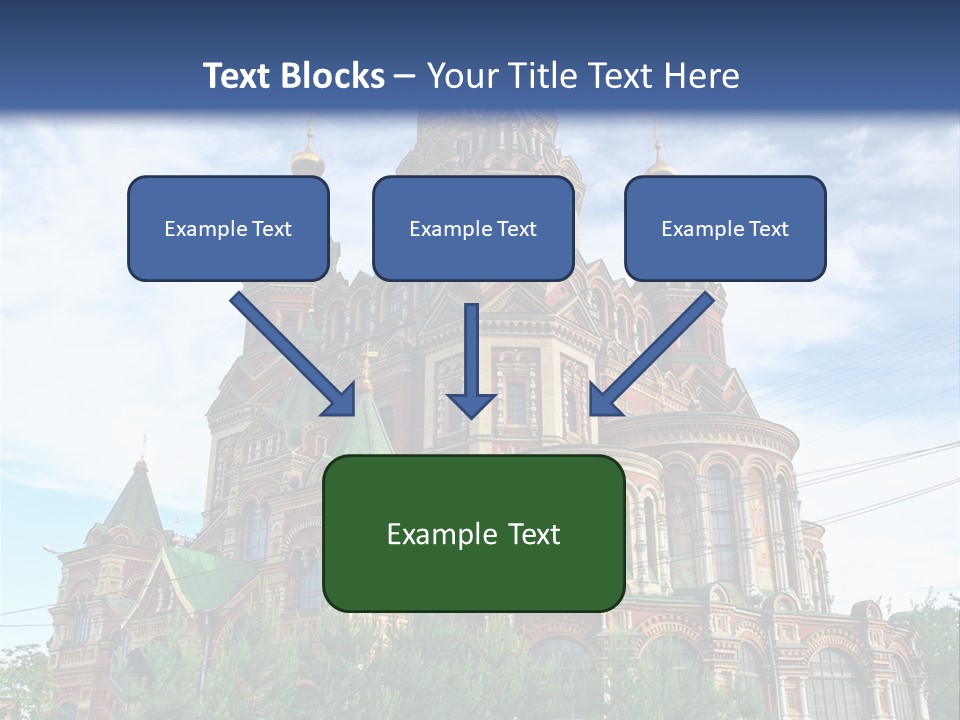 Petersburg Temple Heritage PowerPoint Template