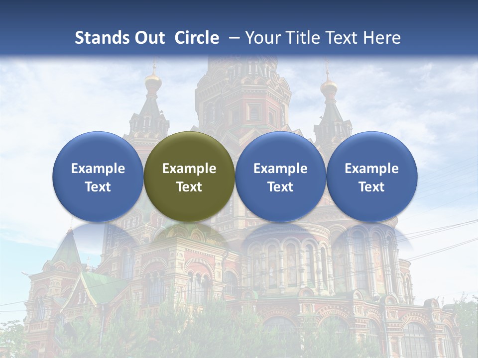 Petersburg Temple Heritage PowerPoint Template