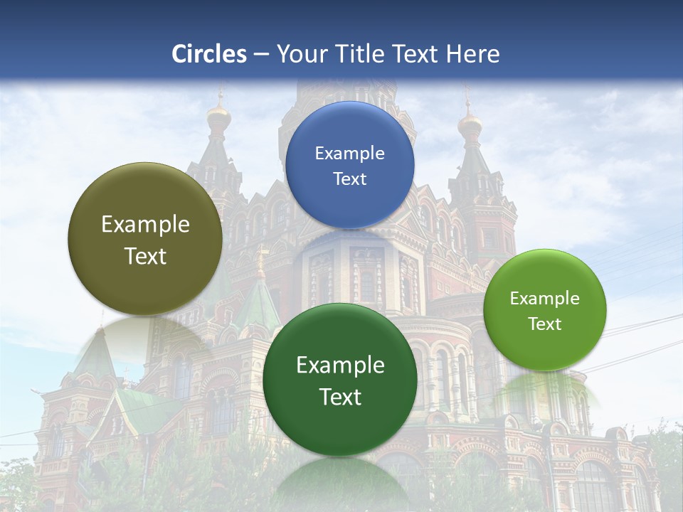 Petersburg Temple Heritage PowerPoint Template