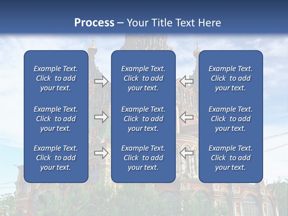 Petersburg Temple Heritage PowerPoint Template