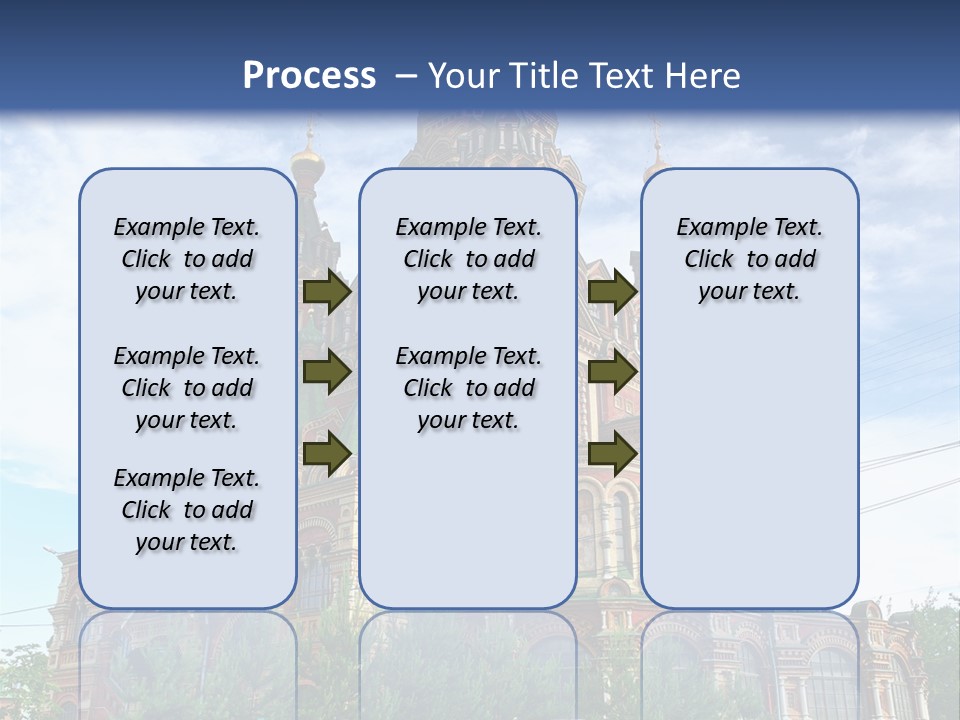 Petersburg Temple Heritage PowerPoint Template
