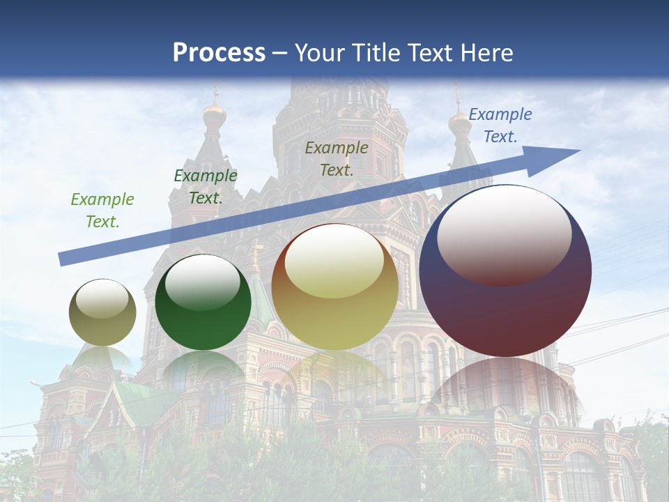 Petersburg Temple Heritage PowerPoint Template