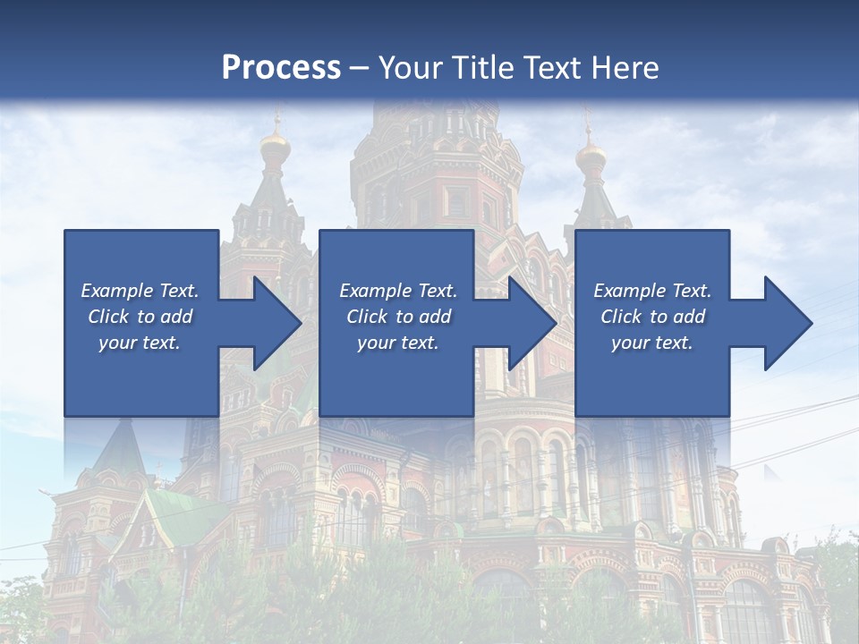 Petersburg Temple Heritage PowerPoint Template