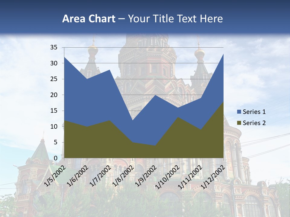 Petersburg Temple Heritage PowerPoint Template