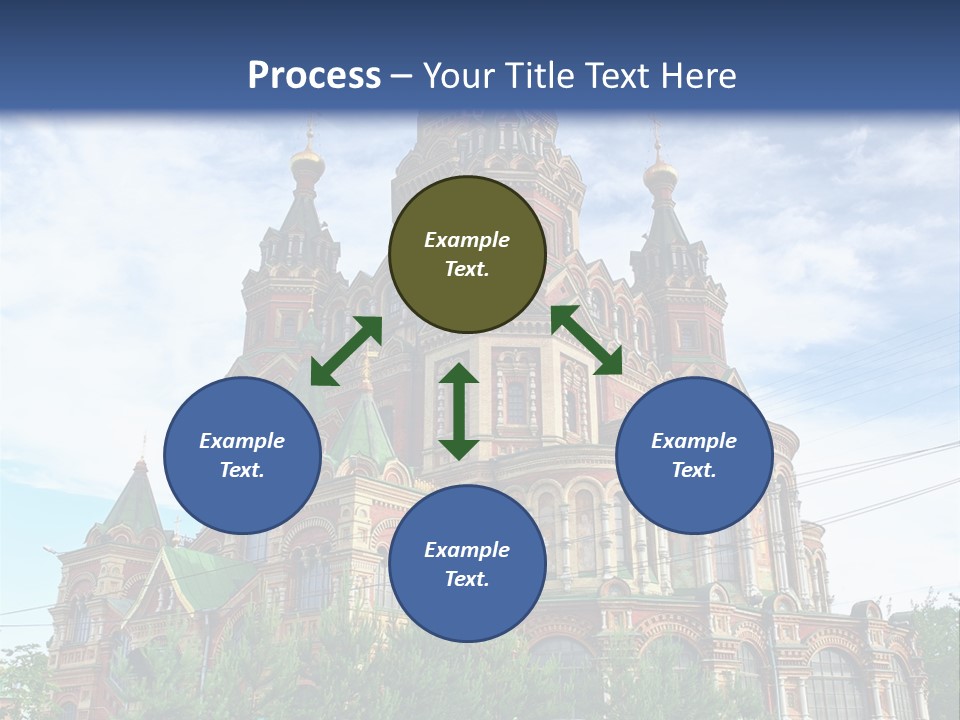 Petersburg Temple Heritage PowerPoint Template