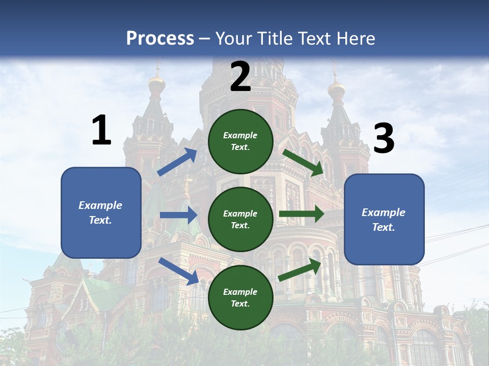 Petersburg Temple Heritage PowerPoint Template