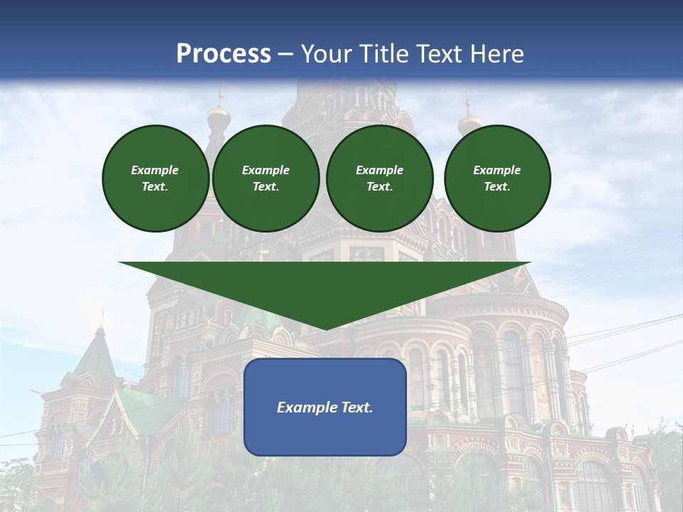 Petersburg Temple Heritage PowerPoint Template