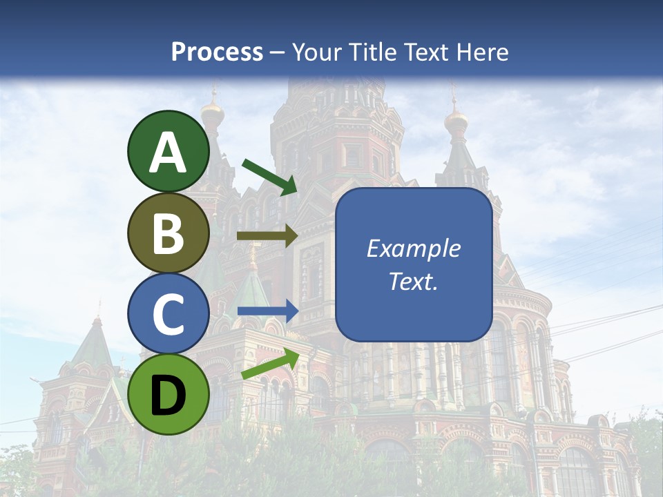 Petersburg Temple Heritage PowerPoint Template
