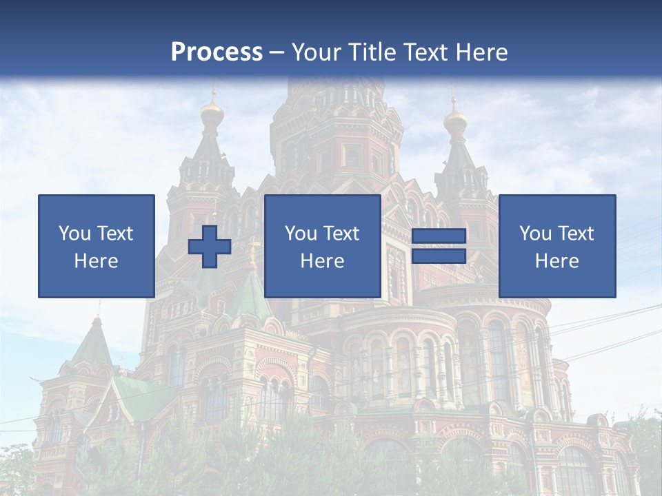 Petersburg Temple Heritage PowerPoint Template