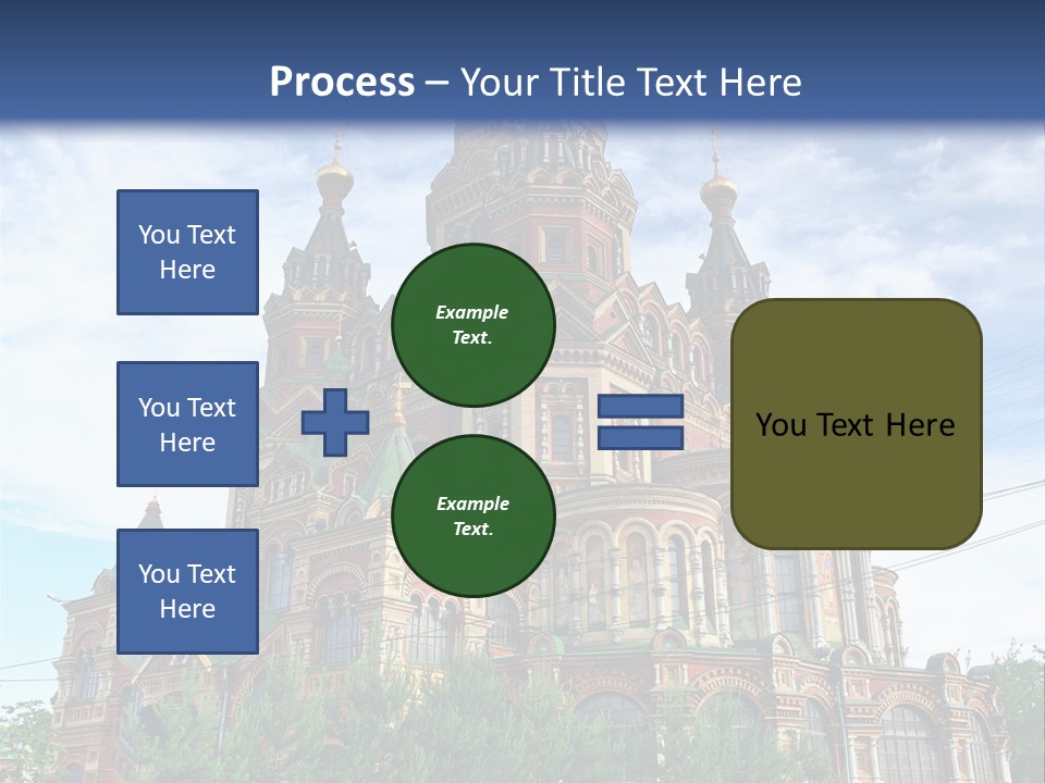 Petersburg Temple Heritage PowerPoint Template