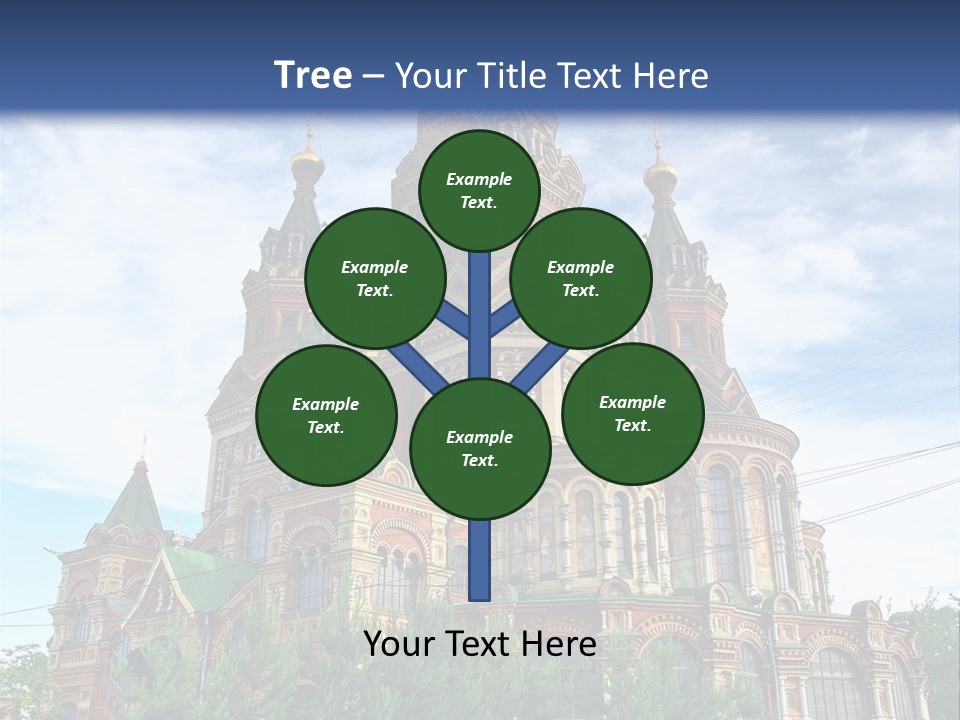 Petersburg Temple Heritage PowerPoint Template