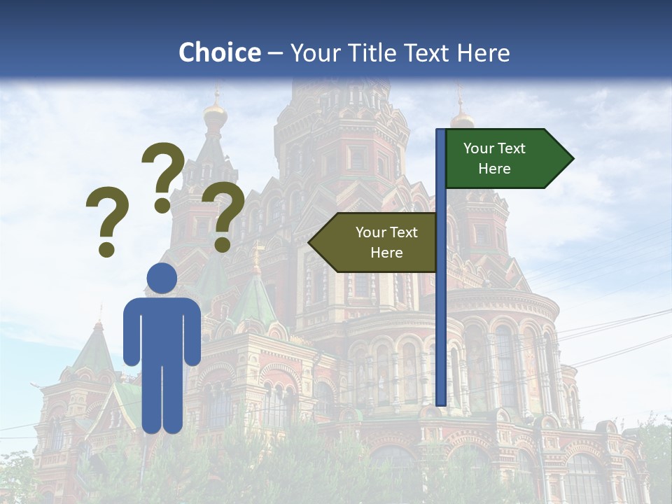 Petersburg Temple Heritage PowerPoint Template