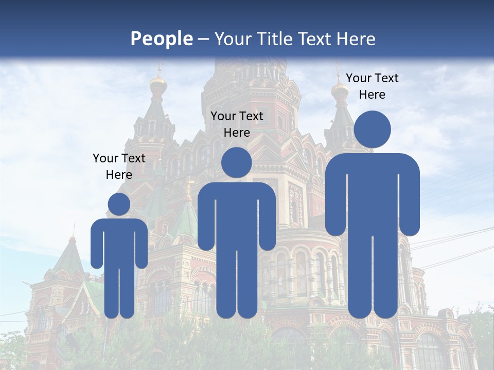 Petersburg Temple Heritage PowerPoint Template