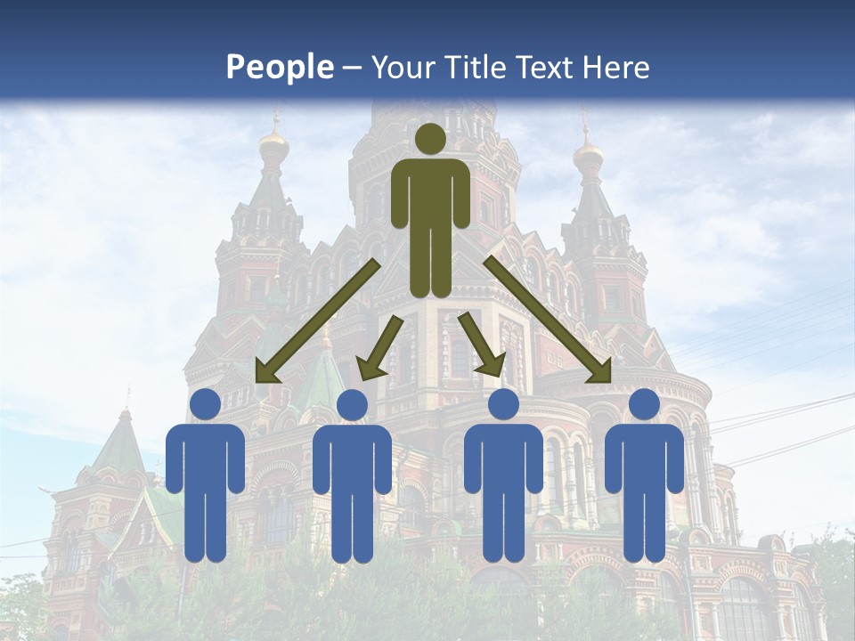 Petersburg Temple Heritage PowerPoint Template