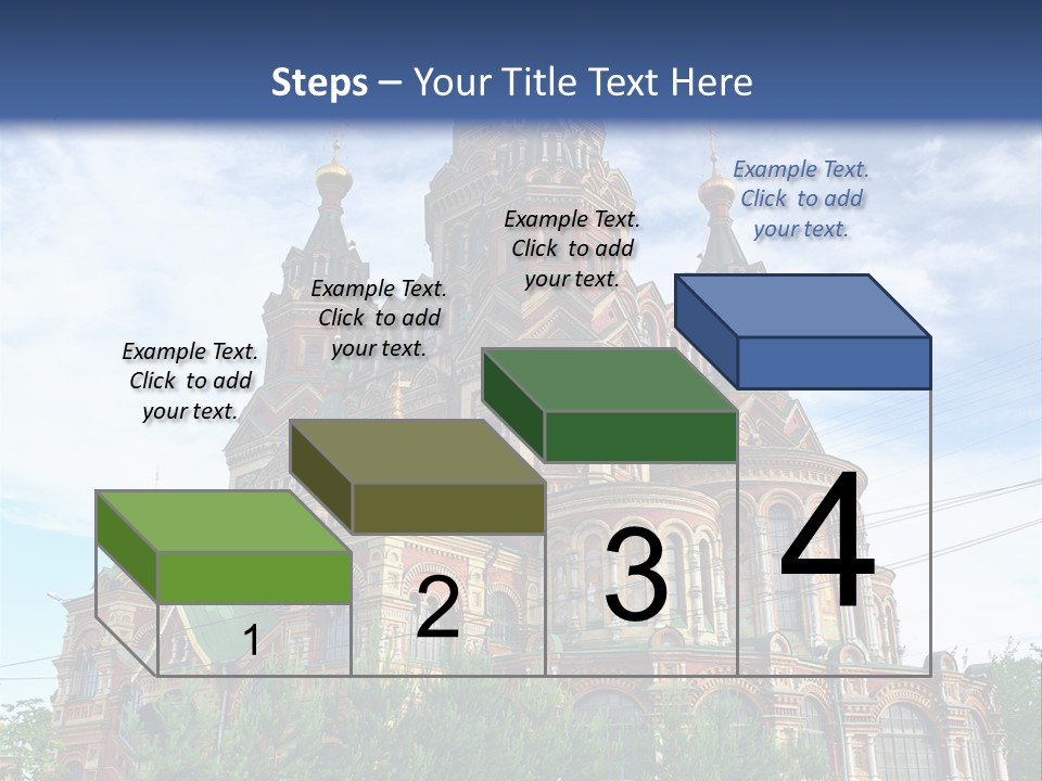 Petersburg Temple Heritage PowerPoint Template