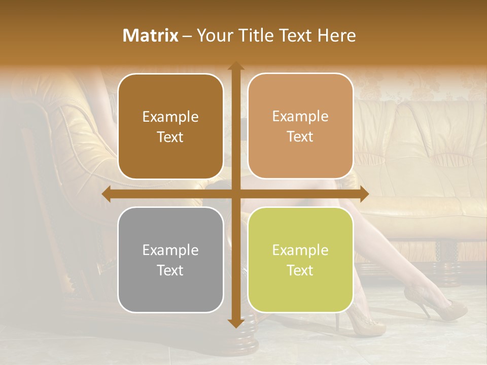 Naked Corselet Woman PowerPoint Template