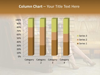 Naked Corselet Woman PowerPoint Template