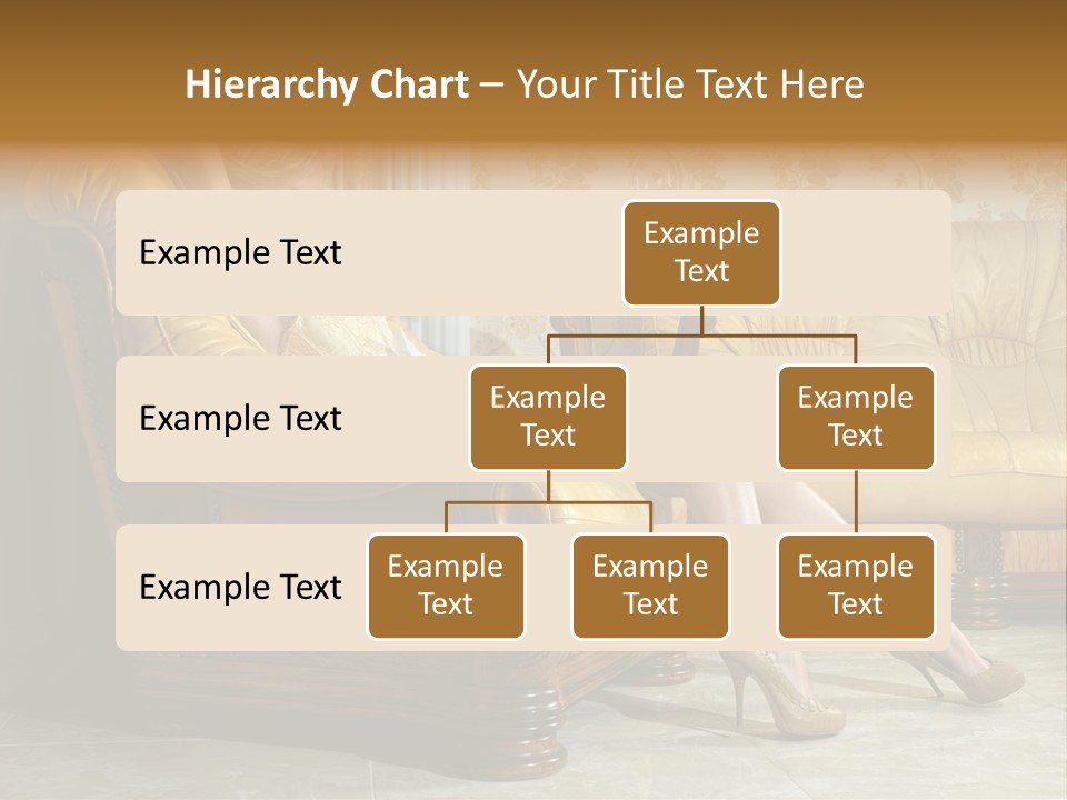 Naked Corselet Woman PowerPoint Template