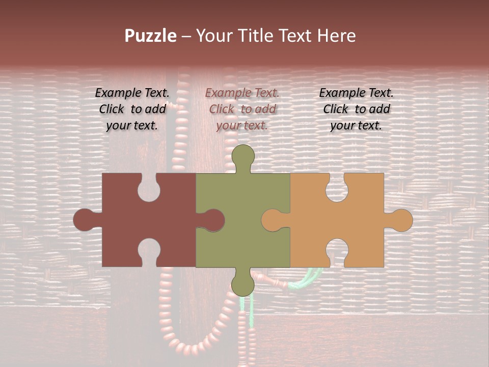 Handle Sufism Wardrobe PowerPoint Template