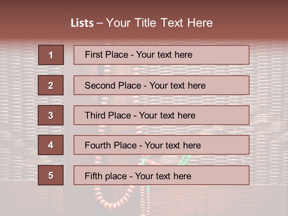Handle Sufism Wardrobe PowerPoint Template
