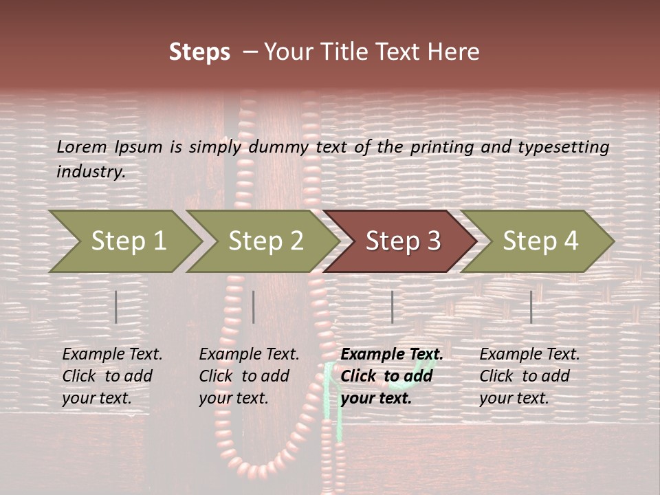 Handle Sufism Wardrobe PowerPoint Template