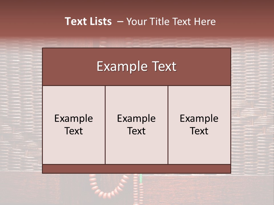 Handle Sufism Wardrobe PowerPoint Template