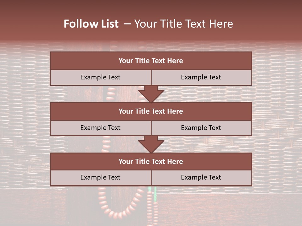 Handle Sufism Wardrobe PowerPoint Template
