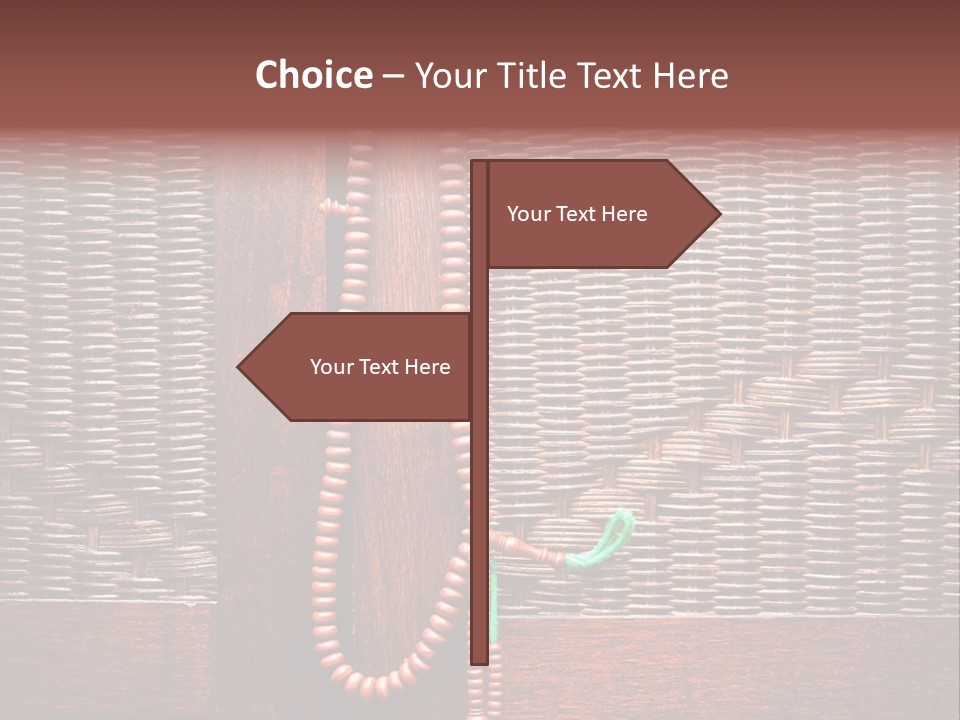 Handle Sufism Wardrobe PowerPoint Template