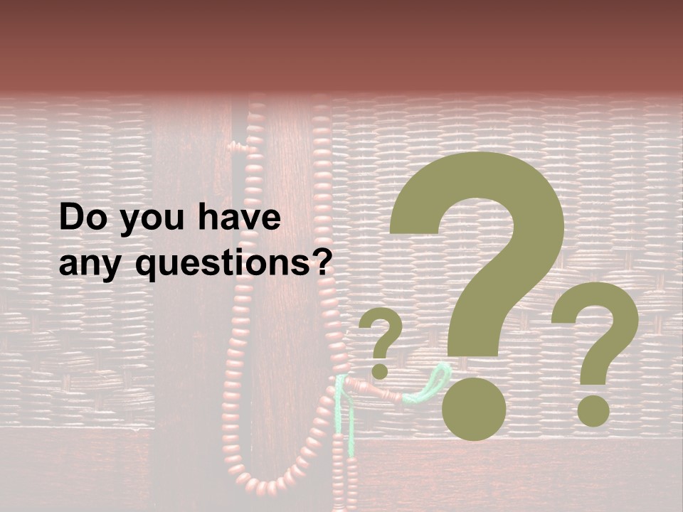 Handle Sufism Wardrobe PowerPoint Template