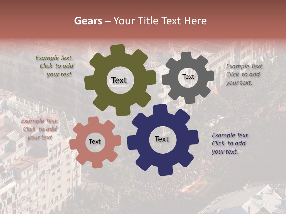 Mass Demonstration Political PowerPoint Template