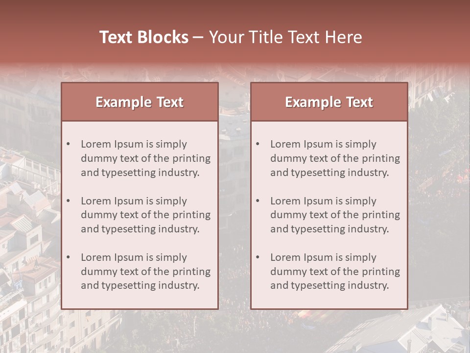 Mass Demonstration Political PowerPoint Template