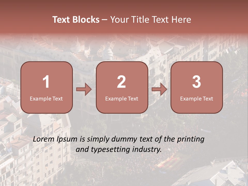 Mass Demonstration Political PowerPoint Template