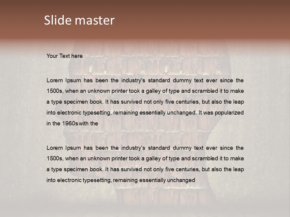 Head Problem Mind PowerPoint Template