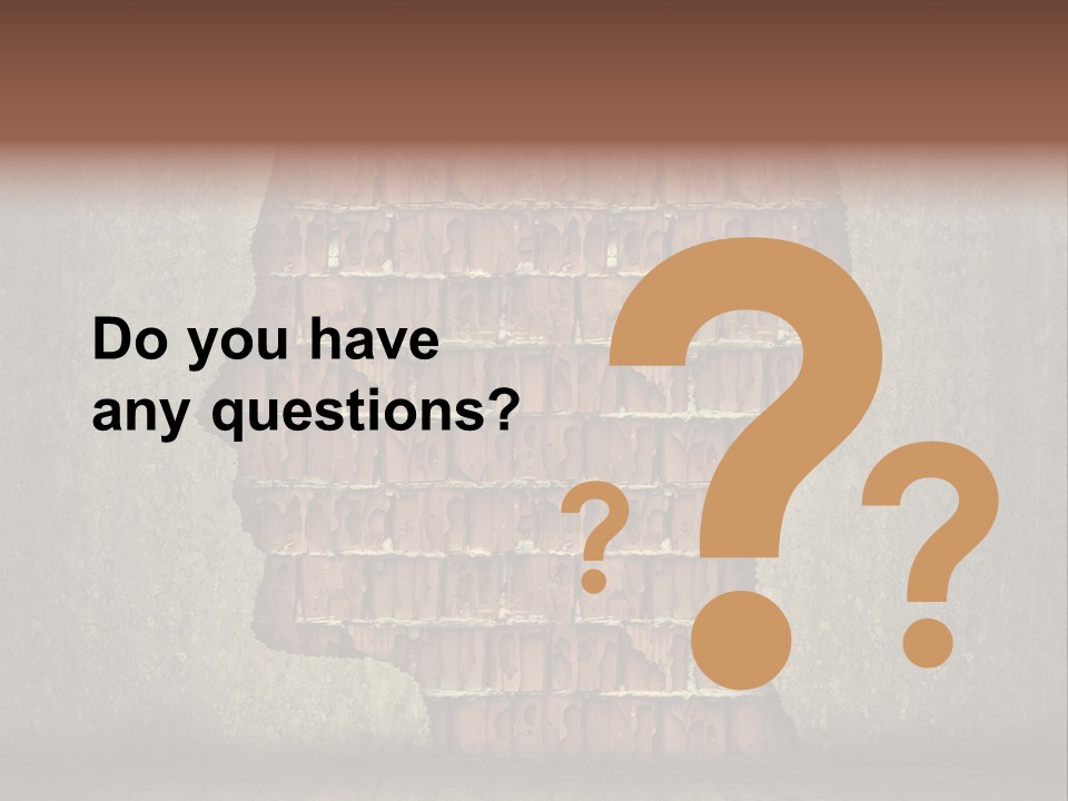 Head Problem Mind PowerPoint Template